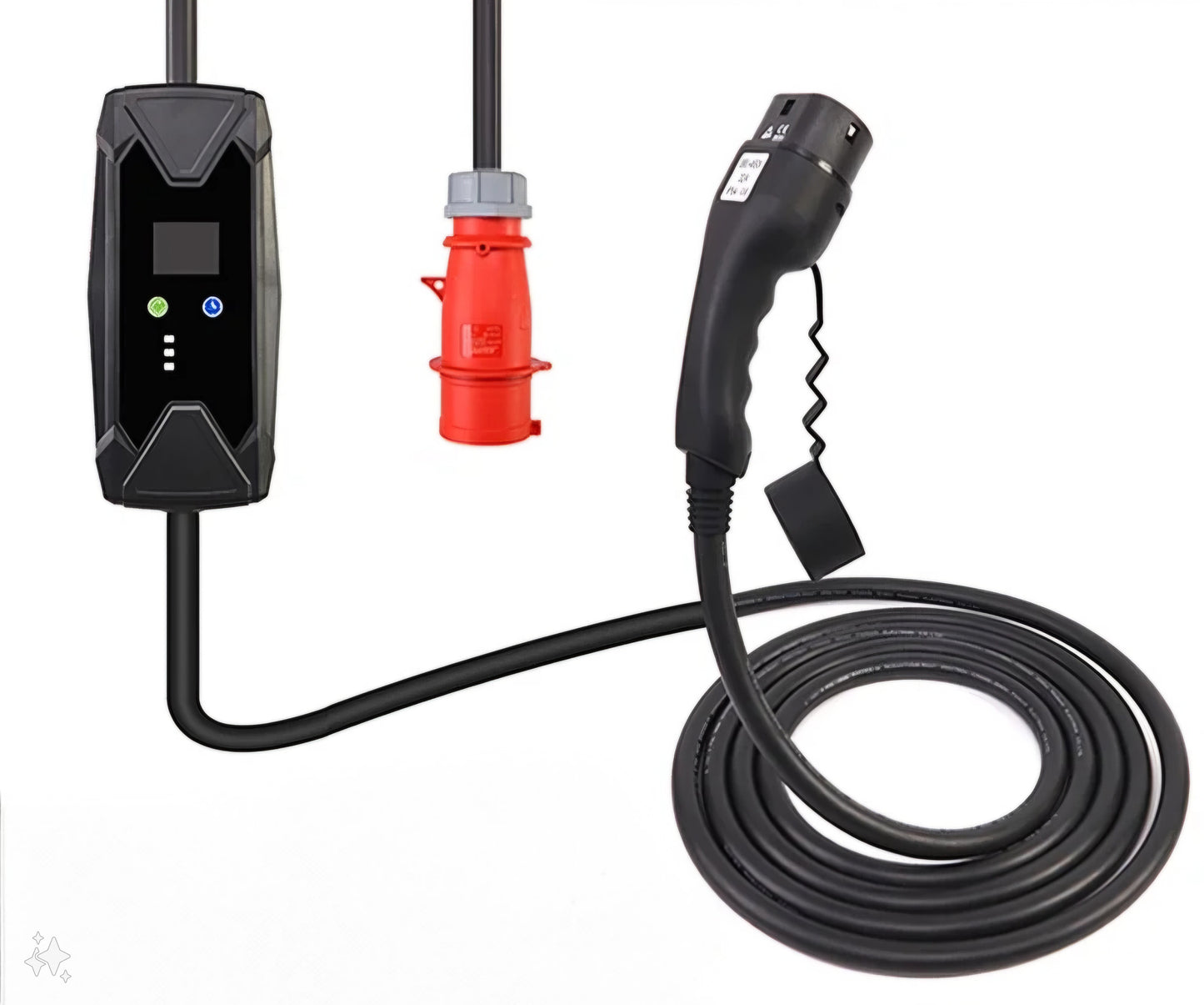 BlackCharge® Ultra (22kW) Mobiele Krachtstroom Lader Type 2 naar CEE