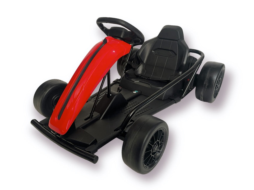 Drift Go Kart 24 Volt - Rood