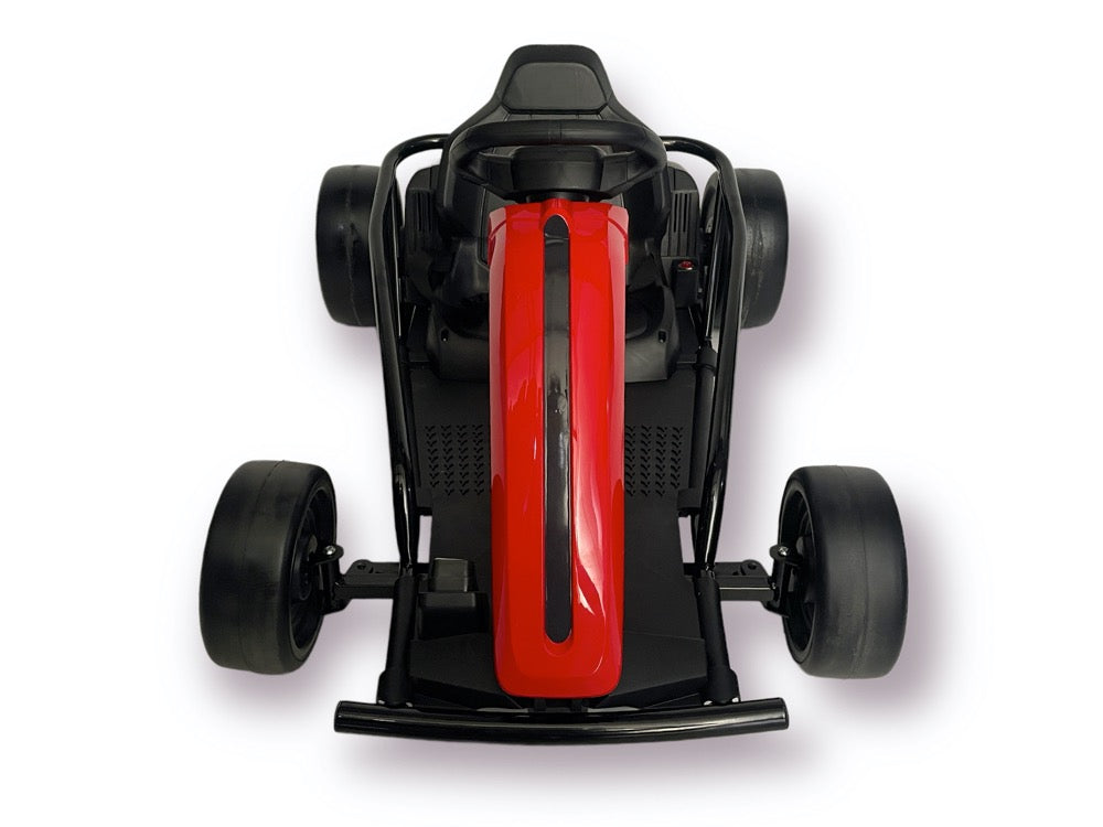 Drift Go Kart 24 Volt - Rood