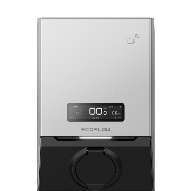 “EcoFlow PowerPulse 2 laadpaal 11 kW met Type 2 socket”