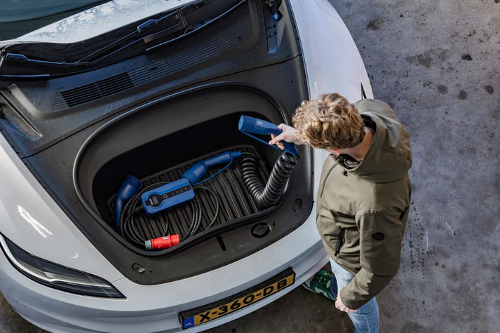 Voldt Type 2 Thuislader – Regelbaar 8A–16A | 3.7–22kW | 230V Schuko