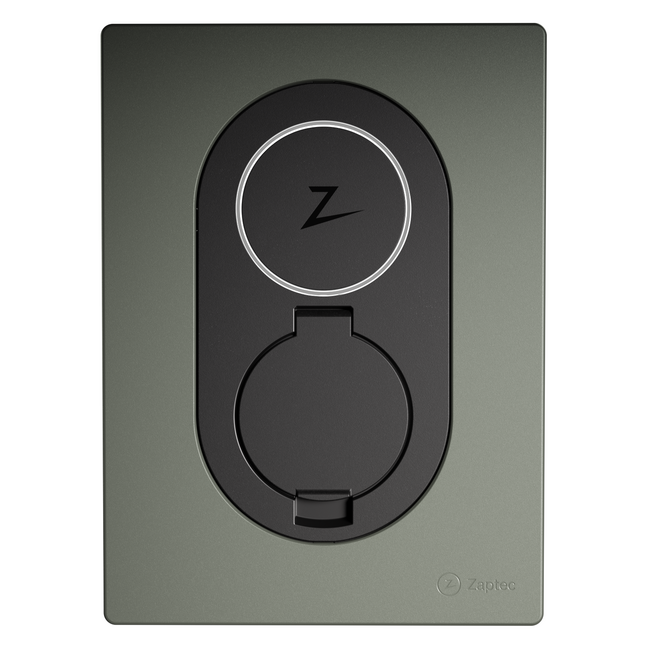 Zaptec Go | Voorzijde kap
